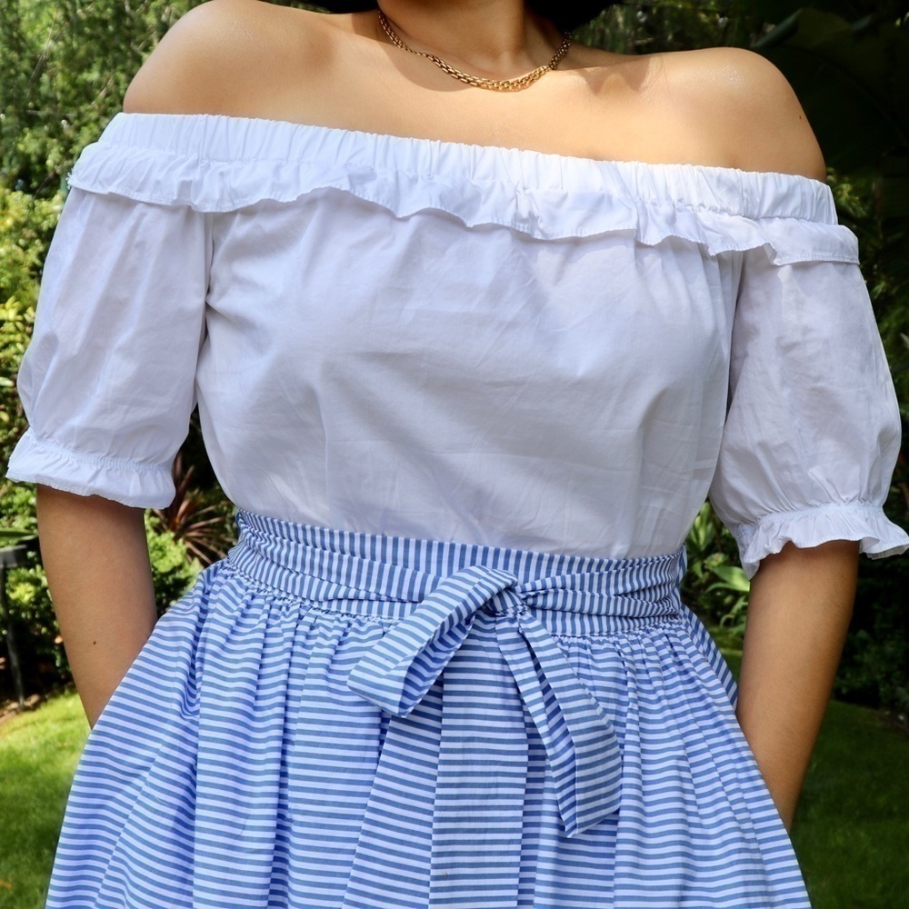 VINEYARD Vines for Target Off the Shoulder Top
